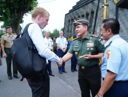 Gubernur Akmil Terima Kunjungan Military Attache Negara Sahabat