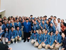 Presiden RI Prabowo Subianto Kunjungi Paviliun Indonesia Pada Expo di Osaka Jepang