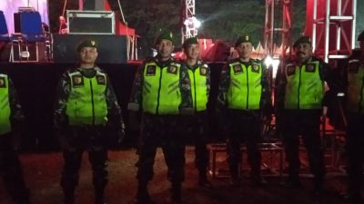 Pengamanan Solid, Kasdim Apresiasi Personel Kodim 0822 di Bondowoso Ijo Fest 2025