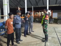 Kodim Turun ke Lapangan, Pastikan Pos Kamling Aktif dan Efektif