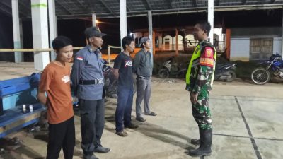 Kodim Turun ke Lapangan, Pastikan Pos Kamling Aktif dan Efektif