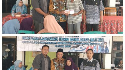Penyaluran BLT-DD Tahap tiga Desa Ploso Kecamatan Krembung Tahun Anggaran 2025