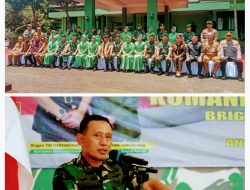 Kunjungan Kerja Komandan Korem 043/Garuda Hitam ke Kodim 0424/Tanggamus