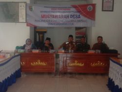 Camat Kedongdong Hadiri Musdes RKPDes di Desa Kertasana