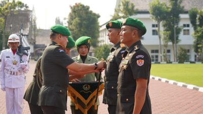 Serah Terima Jabatan Komandan Resimen Taruna Akademi Militer
