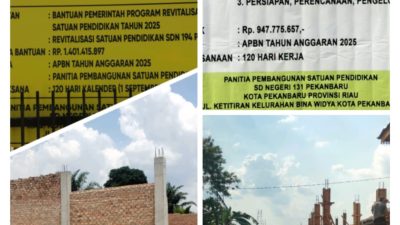Proyek Pendidikan Bernilai Miliaran Digarap Murahan, SNI dan Permen PUPR Diabaikan