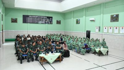 Persit Kodim 0822 Bondowoso Dibekali Penyuluhan Bahaya Narkoba, HIV/AIDS dan  Pornografi serta Miras juga LGBT