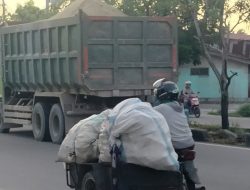 Dump Truck Bermuatan Masih Bebas Melintas, Razia Rutin Dishub Dipertanyakan