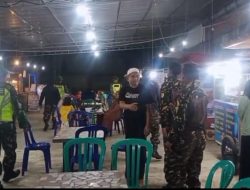 Babinsa 0822 Dan Banser Patroli Dengan Semangat Wujudkan Keamanan Kondusif di Kecamatan Pujer Kab Bondowoso