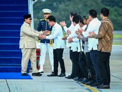 Presiden RI Prabowo Subianto Tiba di Tanah Air Usai Lawatan Kerja ke Luar Negeri