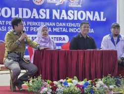 Dewas BPJS Kesehatan Siruaya Utamawan Ajak Pekerja Perkebunan Perjuangkan Hak JKN