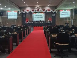 TNI Hadir di Paripurna,Danramil Kota Wakili Dandim 0822 Bondowoso