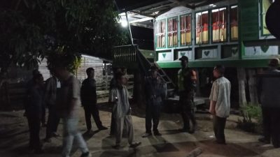 Patroli Pos Kamling, Koramil Jajaran Kodim Perkuat Keamanan Wilayah Bersama Warga