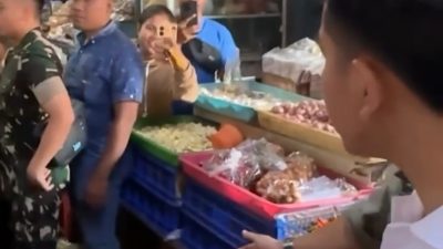 Wapres Gibran Rakabuming Pantau Langsung Kelokasi Pasar Badung Denpasar