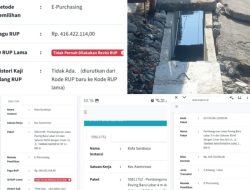 ABAIKAN PAPAN INFO PEKERJAAN, TANPA KEWAJIBAN APD, SMK3, APK, DIDUGA PPK-PENYEDIA TUTUP MATA,PENGAWASAN PEMBIARAN BERPOTENSI KERUGIAN NEGARA