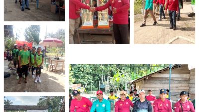 Turnament Bola Voli Desa Wonosari,Kecamatan Megang Sakti,Kabupaten Musi Rawas