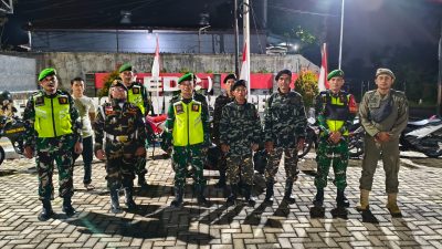 TNI, Banser, dan Satpol PP Bersatu Jaga Kamtibmas Curahdami, Babinsa Jadi Garda Terdepan di Lapangan