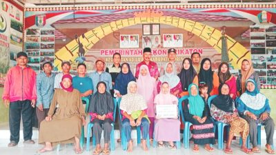 Adek Kepala Pekon Srikaton Kec:Adiluwih Telah Meyalurkan Bantuan Langsung Tunai(BLT-DD) 2025 Kepada Keluarga Penerima Manfaat