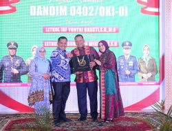 Pisah Sambut Dandim 0402/OKI-OI Berlangsung Khidmat di Pendopo Kabupaten OKI