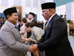 Presiden RI Prabowo Subianto Melantik Gubernur Papua