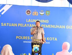 Polres Madiun Kota Launching SPPG Winongo Bukti Nyata Kepedulian Sosial