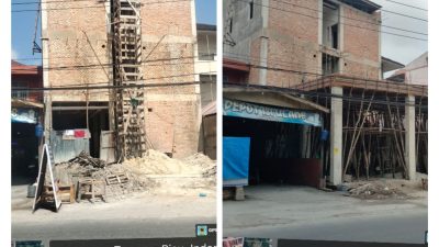 Ruko Diduga Ilegal di Bangau Sakti Terus Berdiri: Pejabat Pekanbaru Cuma Bisa Diam, Hukum Seolah Lumpuh