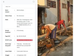 Proyek Infrastruktur Dakel di Kelurahan Asemrowo Diduga Rawan Penyimpangan, (1) Kontraktor Abaikan UU No 1 Tahun 1970