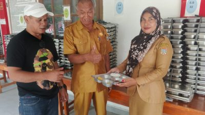 Ketua AMN Monitoring Penyaluran MBG Untuk Anak Sekolah Tingkat SD, SMP di Bumi Makmur