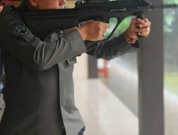 Perhutani KPH Bondowoso Ikuti Latihan Menembak di Pusdiklat Brimob Watukosek