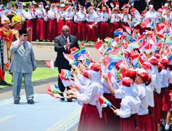 Presiden RI Sambut Secara Resmi Kunjungan Kenegaraan Presiden Presiden Afrika Selatan