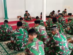Doa Bersama Jumat, Kodim 0822 Bondowoso Mohon Keselamatan untuk Keluarga Besar TNI AD