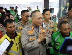 Sinergi Polresta Malang Kota Bersama Ojol Komitmen Jaga Kamtibmas
