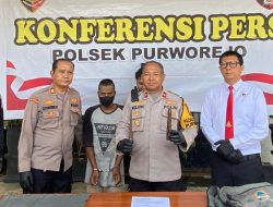 Polisi Amankan Pria Diduga Preman Bawa Sajam Jenis Belati Cundrik di Kota Pasuruan