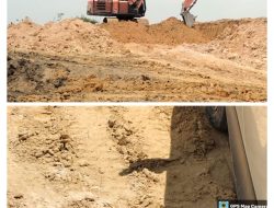 Galian C Diduga Ilegal di Rumbai Pesisir: Mengaku Wartawan, Tak Ada Plang Izin