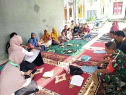 Sinergi Babinsa dan Nakes, Edukasi Warga Tentang Bahaya TBC di Wonosari