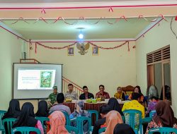 Babinsa Karang Anyar Hadiri Penyuluhan Pencegahan Kekerasan terhadap Perempuan dan Anak