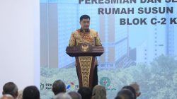 Peresmian dan Serah Terima Kunci Rusun Blok C-2 Kemayoran