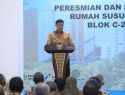Peresmian dan Serah Terima Kunci Rusun Blok C-2 Kemayoran