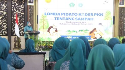 Optimalkan Pengelolaan Sampah di Rumah Tangga, TP PKK Gelar Lomba Pidato sekaligus Sosialisasikan Strategi Pengelolaan Sampah