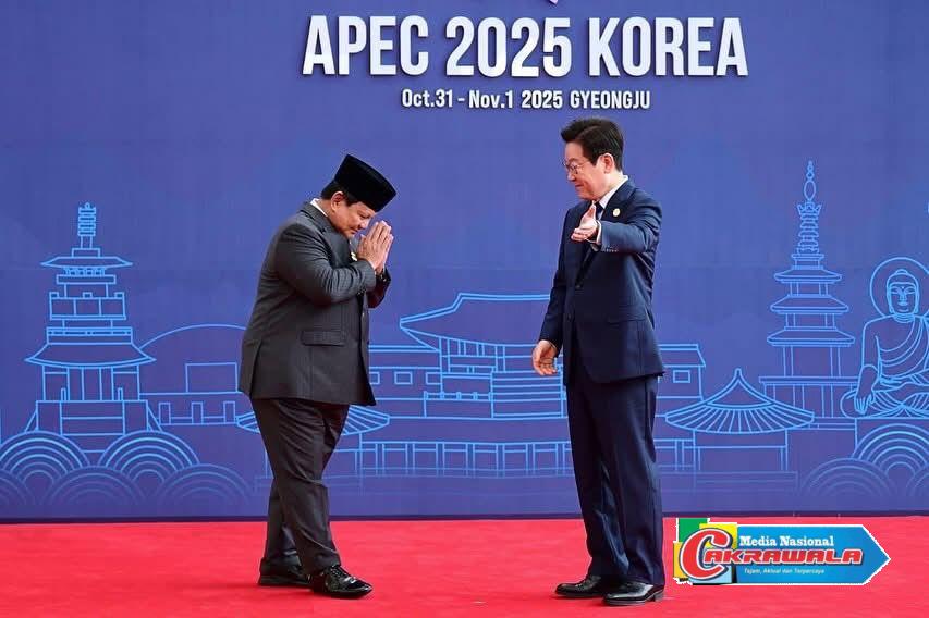 Presiden Prabowo Subianto menghadiri KTT APEC 2025 di Gyeongju, Korea Selatan, menegaskan komitmen Indonesia dalam kerja sama ekonomi kawasan Asia-Pasifik.