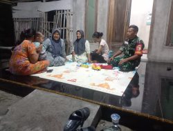 Babinsa Dekatkan Diri ke Warga, Komsos Malam Hari di Dusun Rowo Jadi Sorotan Positif