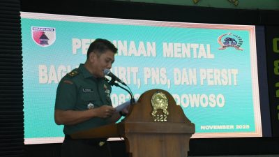 Kasdim 0822 tekankan pentingnya disiplin dan ketahanan mental prajurit di era tantangan global