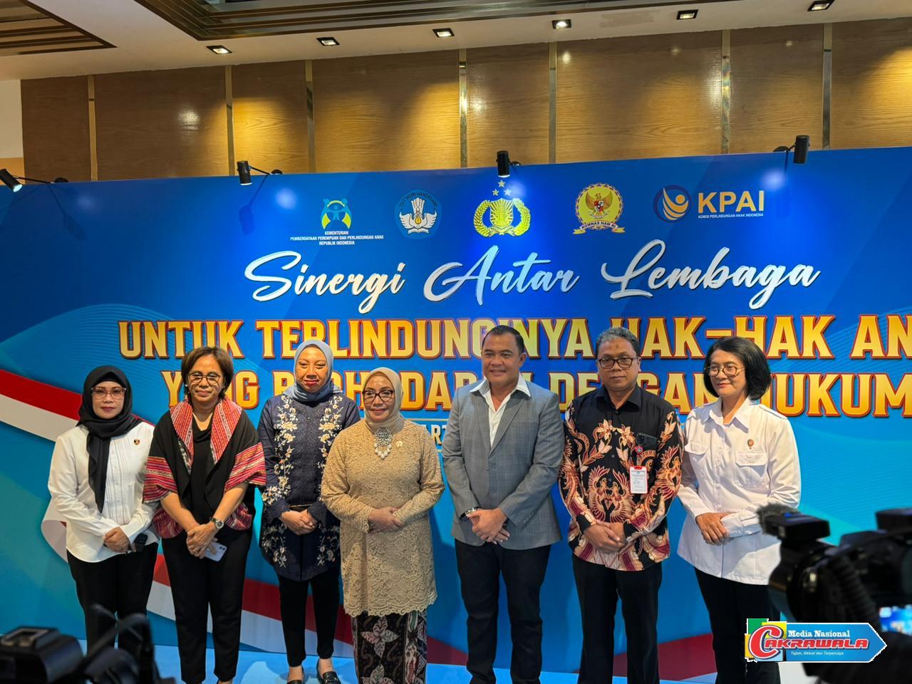 Polri gelar FGD sinergi antar lembaga lindungi hak anak yang berhadapan dengan hukum di Jakarta.