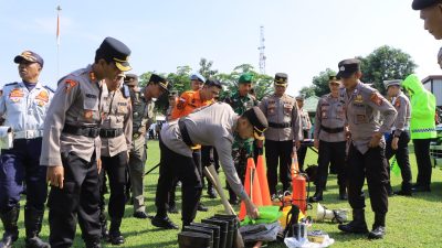 Jogo Jatim : Polres Madiun Siapkan Personel Tangguh Bencana Hadapi Ancaman Hidrometeorologi