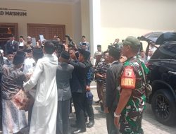 Sinergi Ulama dan Aparat, Babinsa Koramil 0822/08 Grujugan Jaga Kondusifitas Multaqo Ulama Nasional