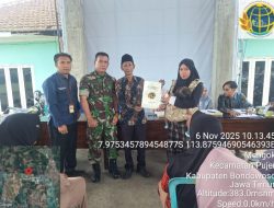Sinergi Babinsa dan Pertanahan Bondowoso, 200 Warga Mengok Resmi Terima Sertifikat PTSL
