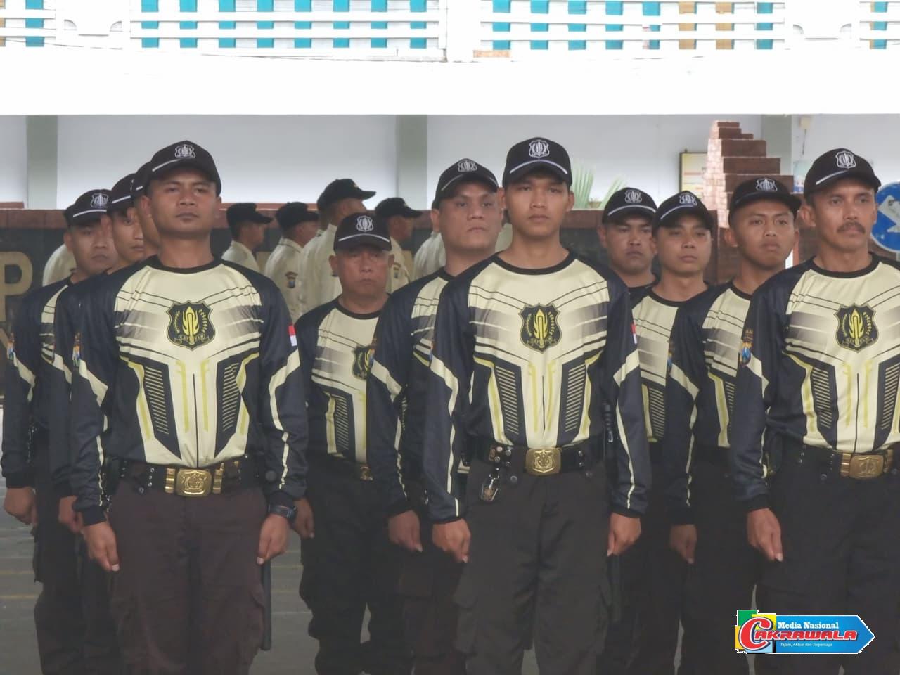 Satpam Polsek Gempol meraih juara 1 lomba ketangkasan HUT Satpam ke-45 di Kabupaten Pasuruan.