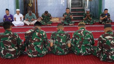 Kodim 0402/OKI-OI Gelar Doa Bersama dalam Rangka Memperingati Hari Pahlawan