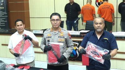 Polda Jatim Ungkap Sindikat Pencurian Bersenjata di Minimarket Lintas Provinsi