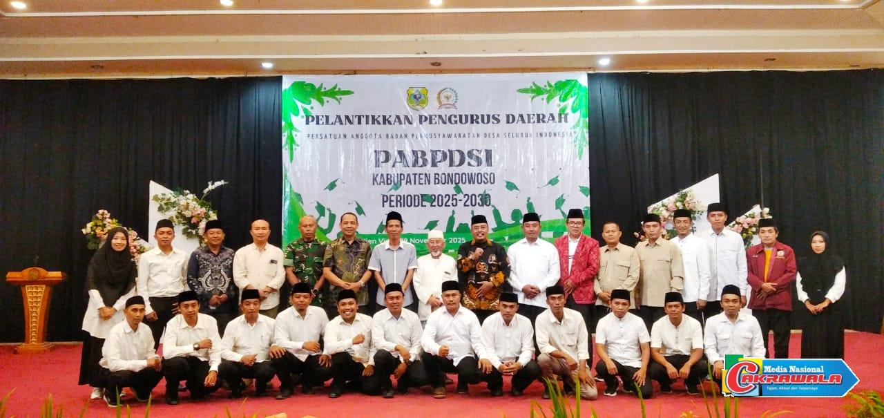 Pasi Ops Kodim 0822 menghadiri pelantikan pengurus PABPDSI Bondowoso periode 2025-2030 di Ballroom Ijen View Hotel